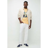 Ben Sherman Match Box Mens T-Shirt In New Wheat