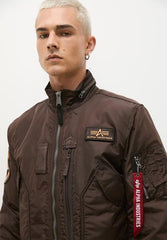 Alpha 103101 Mens Engine Jkt Brown