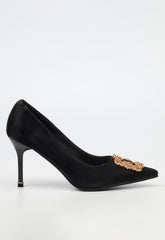 Butterfly Feet Miss Black Ladies Lanelle 3 Heels In Black