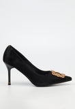 Butterfly Feet Miss Black Ladies Lanelle 3 Heels In Black