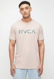 Rvca Big Rvca Ss Red Stitch Mauve