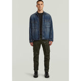 G-Star Raw Rovic Zip 3D Regular Tapered Pants In Asphalt