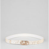 Sissy Boy Animal Snake Belt With Sb Logo In Grey