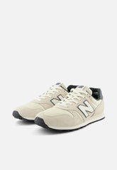New Balance Mens Classic 373 Shoes In White/Mid Grey