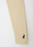 Polo Girls Victoria Full Length Leggings In Putty