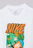 Nike Boys Bball Long Sleeve T-shirt In White