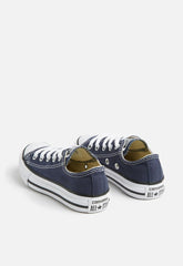 Converse Boys All Star Low Sneakers In Navy