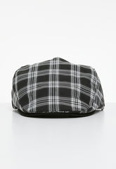 Pringle Mens Owen Newsboy Cap In Black