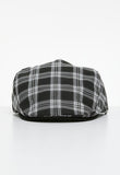 Pringle Mens Owen Newsboy Cap In Black