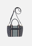 Polo Womens Isla Small Shopper Crossbody Bag In Black