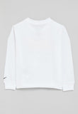 Nike Boys Bball Long Sleeve T-shirt In White