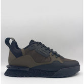 Replay Mens Field Speed Carbon 25 Sa Sneakers In Green And Black