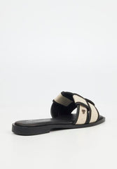 Butterfly Feet Ladies Dorey 1 Black Sandals