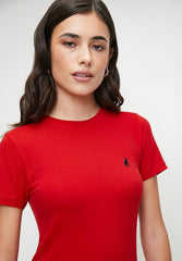 Polo 0055240 Wmn Allie Ss T-Shirt Red