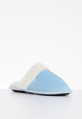 Hush Puppies Ladies Lunara Slippers In Blue