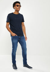 Guess Mens Vera Eco Jeans In Dark Wash