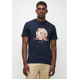 Ben Sherman Tar Guitar Mens T-Shirt In Navy