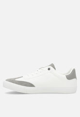 Polo Mens Rubberized Sneakers In White