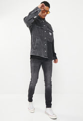 Calvin Klein Super Skinny Jeans In Black