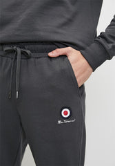 Ben Sherman Mens Targer Charcoal Jogger Pants