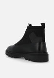 Mazerata Mens Vinchey 9 Faux Leather Shoes Black