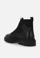 Mazerata Mens Vinchey 9 Faux Leather Shoes Black