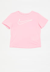 Nike Girls Play All Day Dri-Fit T-Shirt In Pink