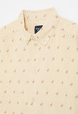 Polo Boys Jude Monogram Short Sleeve Shirt In Sand
