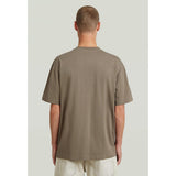 G-Star Raw Mens Badge Relaxed T-Shirt In Turf