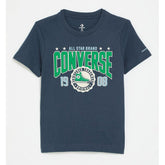 Converse Boys Collegiate Crest T-Shirt In Navy
