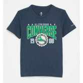 Converse Boys Collegiate Crest T-Shirt In Navy