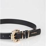 Sissy Boy Softie Belt Mixedloop Detail In Black
