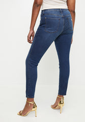 Guess Womens Cumberland Curve Jeans In Dark Wash