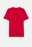Polo Boys Sebastian Monogram T-Shirt In Red