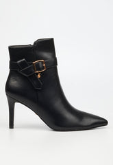 Miss Black Moss 1 Heel Boots In Black