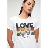 Sissyboy T31101 Ladies Maxime Logo Top White