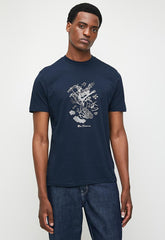Ben Sherman One Band Man T-Shirt In Navy