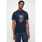 Ben Sherman One Band Man T-Shirt In Navy