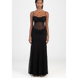 Sissy Boy Electric Energy Maxi Dress In Black