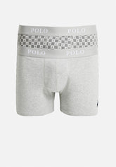 Polo Mens 2 Pack Boxers In Grey