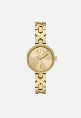Armani Exchange Gold Watch For Ladies