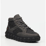 Mazerata Mens Pigale 8 Faux Nubuck Shoes In Grey