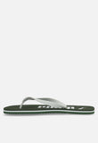 Puma Mens First Flip Brushed ZADP Sandals In Deep Forest/Platnium Gray