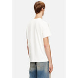 Diesel Mens T-Norm-V10 Regular T-Shirt In White