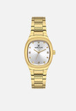 Daniel Klein Womens Cushion Case Watch In Gold