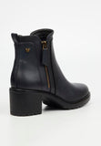 Butterfly Feet Ladies Noxer Navy ankle block heel boot