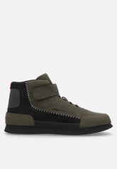 Mazerata Mens Valentino 26 Faux Nubuck Shoes Olive