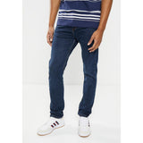 Levis Mens 510 Skinny Za Goldenrod Jeans In Mid Blue