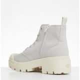Palladium Womens Pallabase Twill Shoes In Moonstruck