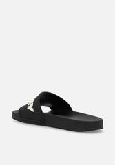 Replay Mens Up Emboss Sandals in Black & White